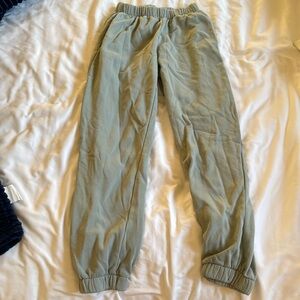 Brandy Melville green sweats